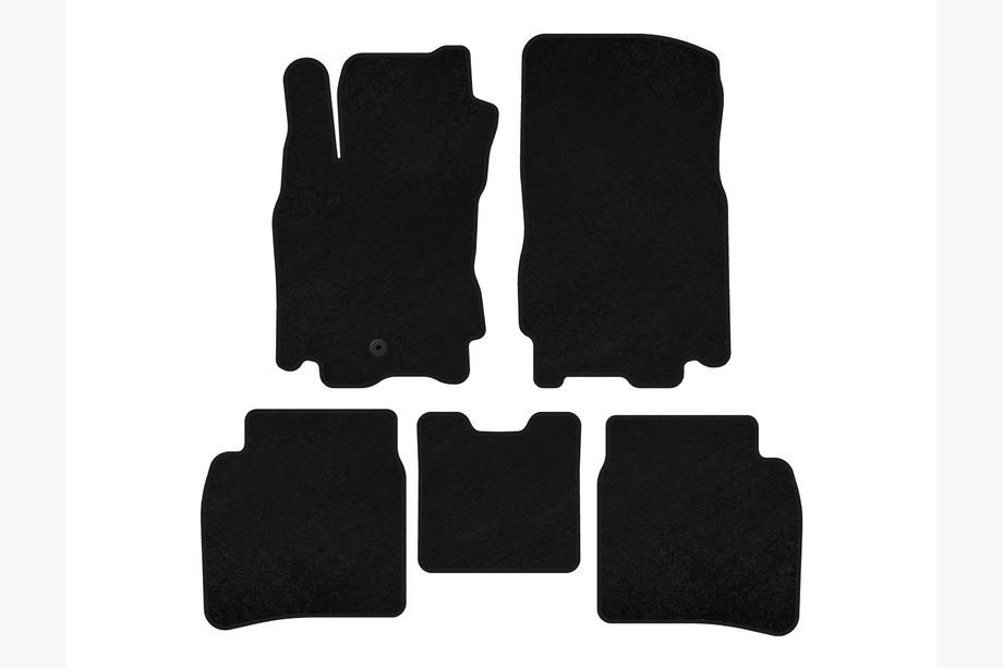 Nissan Note 2004-2012 Tapis de sol textile Deluxe (Noir) Image