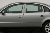 Volkswagen Passat B5 1997-2005 Enjoliveurs de Montants de Porte en Acier Inoxydable (6 pcs) photo 1