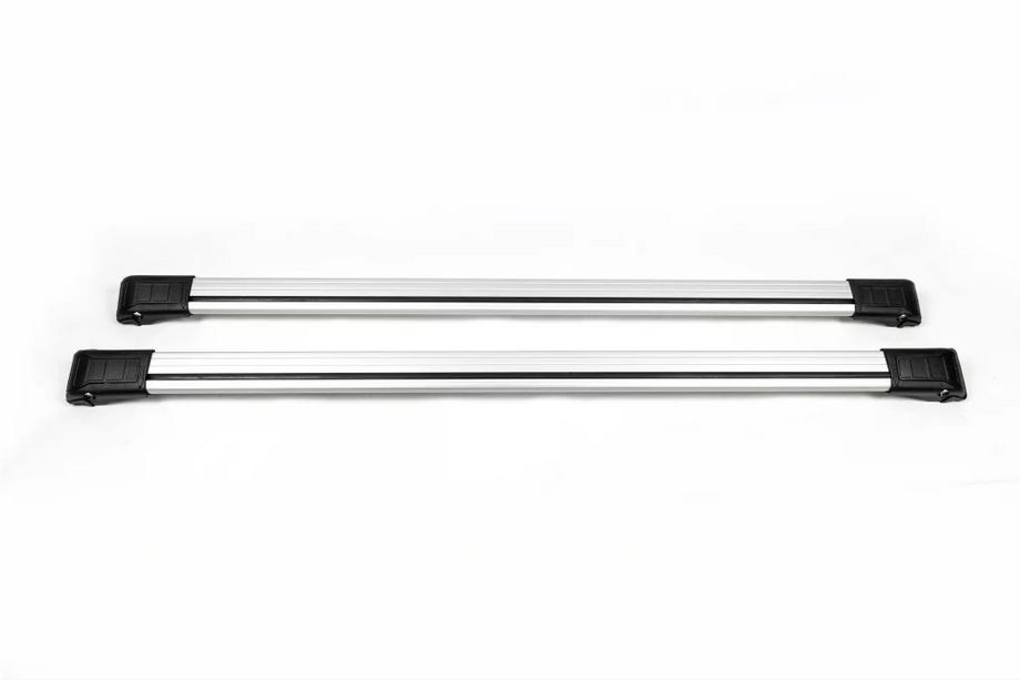 Kia Carnival 2021- Barres de toit (transversales) pour barres de toit standards verrouillables WingBar V1 (2 pcs) Photo 6