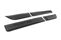 Renault Duster 2018-2024 Extensions d'ailes avec moulures (12 pcs, ABS noir) photo 9