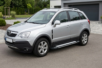 Opel Antara 2006-2017 Marchepieds Latéraux Rainbow (2 pcs, Aluminium) photo 1