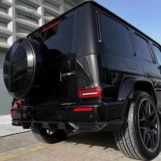 Diffuseur de Pare-chocs Arriere V2 pour G63 AMG, Carbone photo 4
