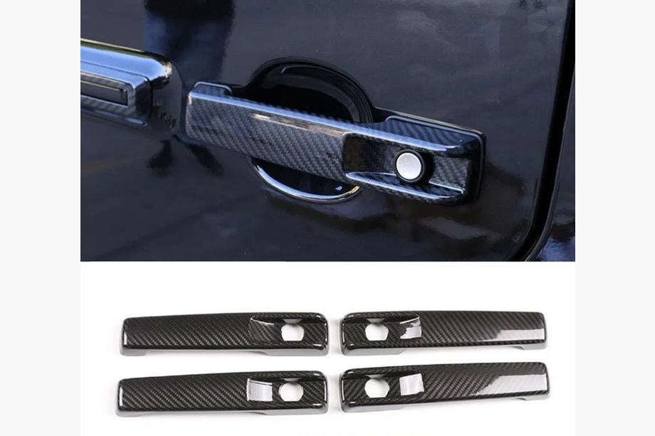 Mercedes G class W463 2018-2024 Couvre-poignées de porte Carbone Photo 1