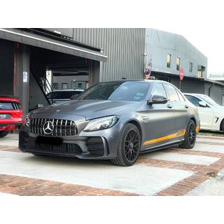 Kit carrosserie avec diffuseur arrière (design Black Mamba C63GT) Mercedes C-class W205 2014-2021 photo 1