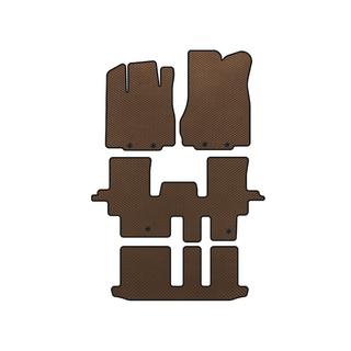 Tapis de sol EVA (3 Rangées, Marron)