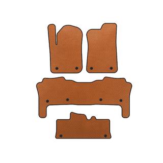 Tapis de sol EVA (3 Rangées, Orange) Infiniti QX56 2010-2013