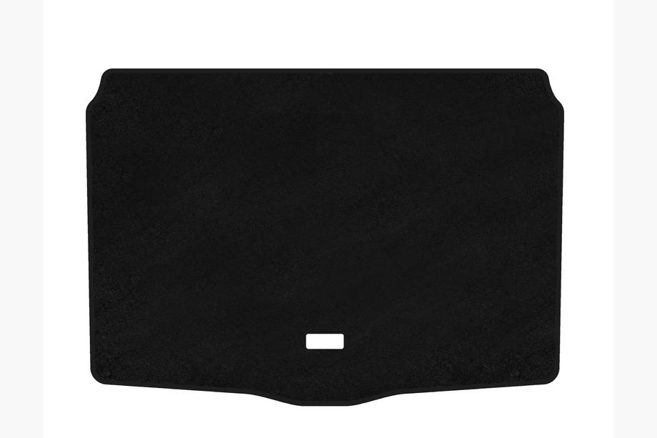 Jeep Cherokee KL 2013- Tapis de coffre textile Premium (à partir de 2018, inférieur, Noir) Photo 1