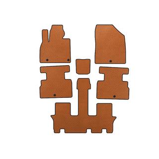Tapis de sol EVA (3 Rangées, 7 Places, Orange)