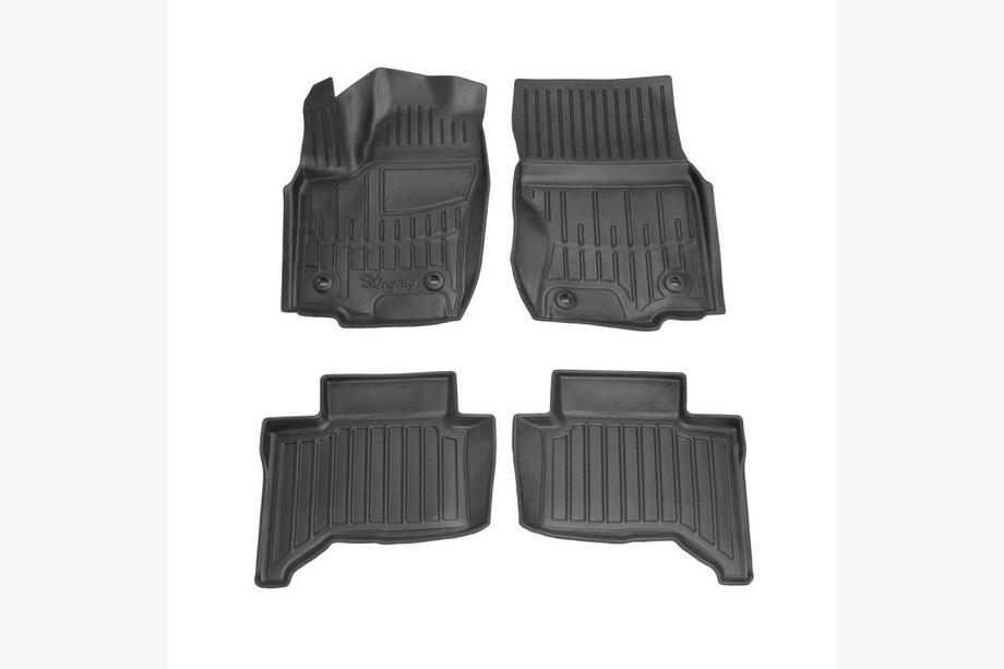 Toyota Land Cruiser Prado 250 2023- Tapis de sol caoutchouc Stingray 3D (4 pcs, polyuréthane) Image