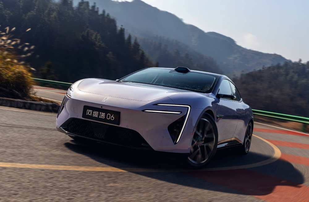 Essai de la berline électrique Avatr 06
