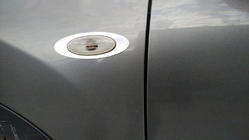 Nissan Qashqai 2010-2014 Encadrement de clignotant (2 pcs, inox) photo 1