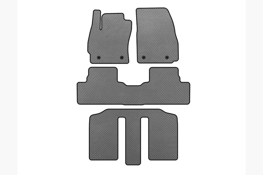 Mazda 5 2010-2018 Tapis de sol EVA (3 Rangées, Gris) Image
