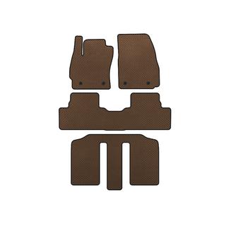 Tapis de sol EVA (3 Rangées, Marron) Mazda 5 2010-2018