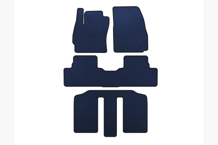 Mazda 5 2010-2018 Tapis de sol EVA (3 Rangées, Bleu) Image
