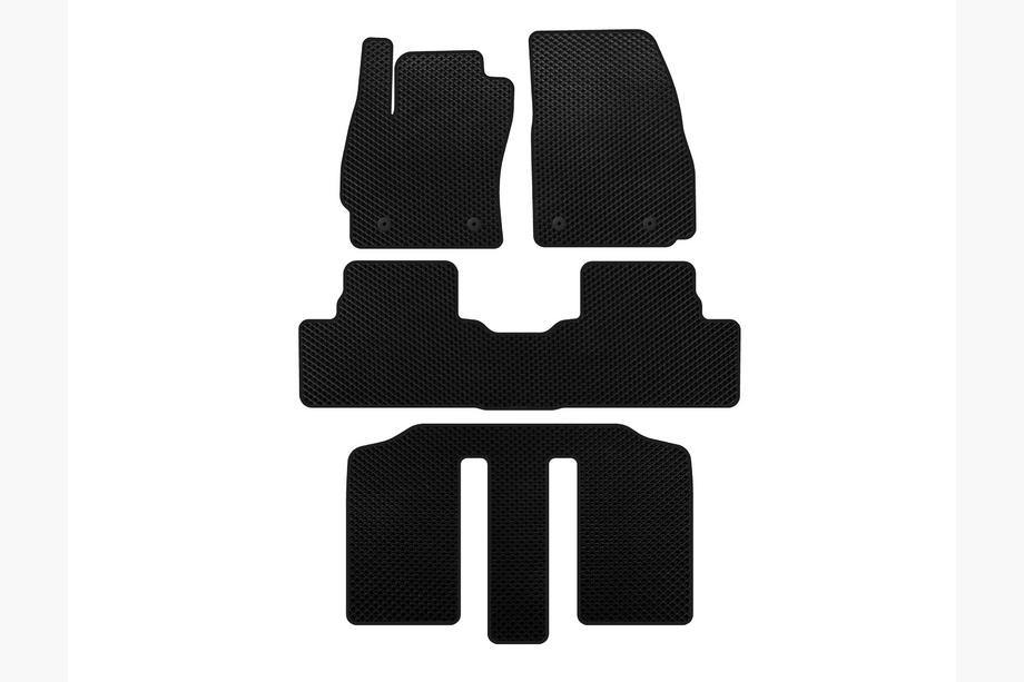 Mazda 5 2010-2018 Tapis de sol EVA (3 rangées, noir) Image