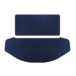 Tapis de coffre EVA (Dossier+Coffre, 7 places, Bleu)