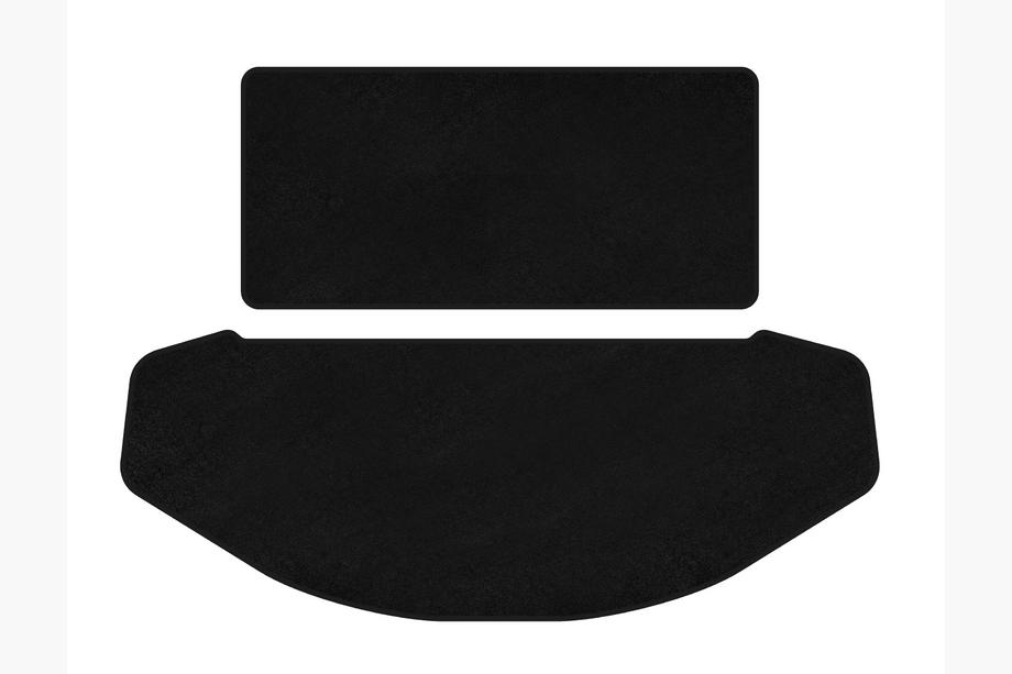 Mazda CX-9 2017- Tapis de coffre textile Classic (dossier + coffre, 7 places, noir) Photo 1