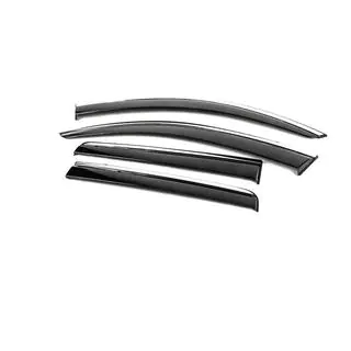 Deflecteurs de Vitres avec Moulure Chromee Niken Luxury (4 pcs) photo 2