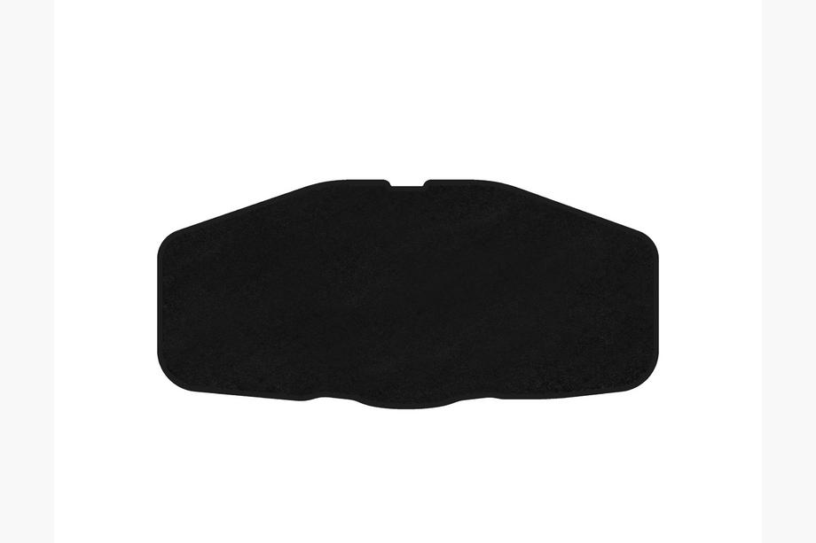 Mercedes SLK R172 2011-2016 Tapis de coffre textile Premium (inférieur, Roadster, Noir) Photo 1