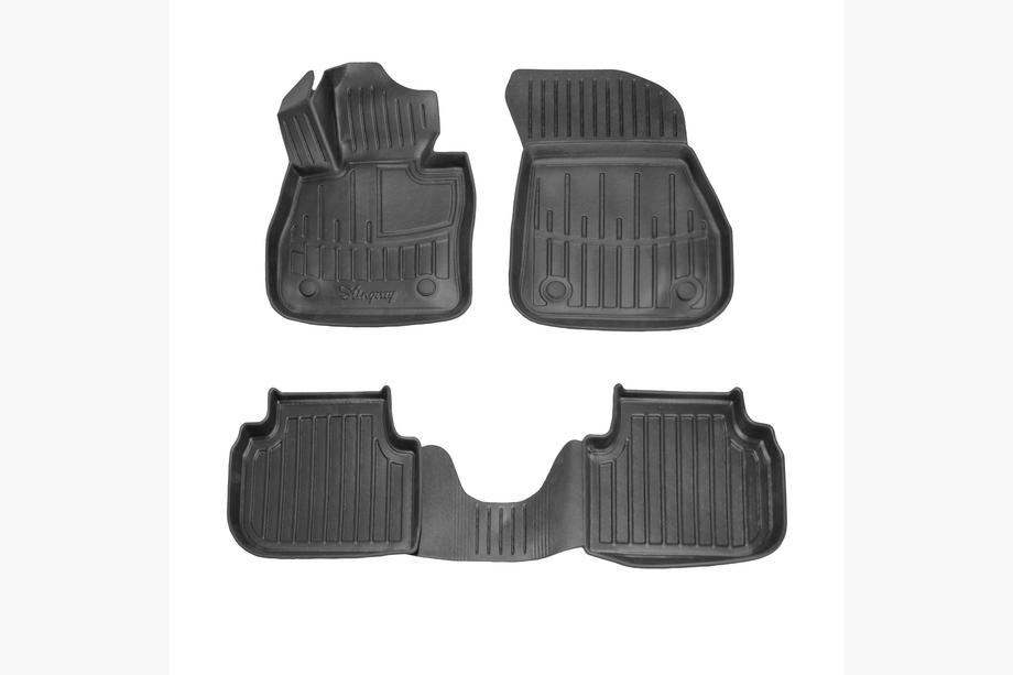BMW 2 Series Gran Coupe F44 2020-2024 Tapis de sol en caoutchouc Stingray 3D (4 pcs) Image