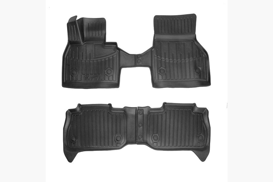 BMW iX (I20) 2022- Tapis de sol en caoutchouc Stingray 3D (4 pcs) Image