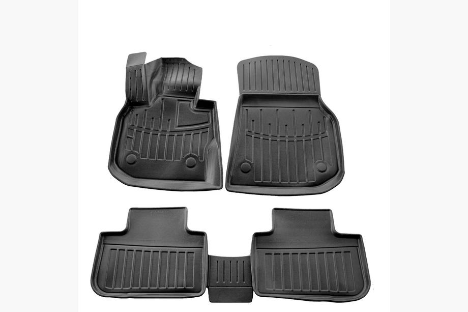 BMW X4 G02 2018- Tapis de sol caoutchouc Stingray 3D (5 pcs) Image