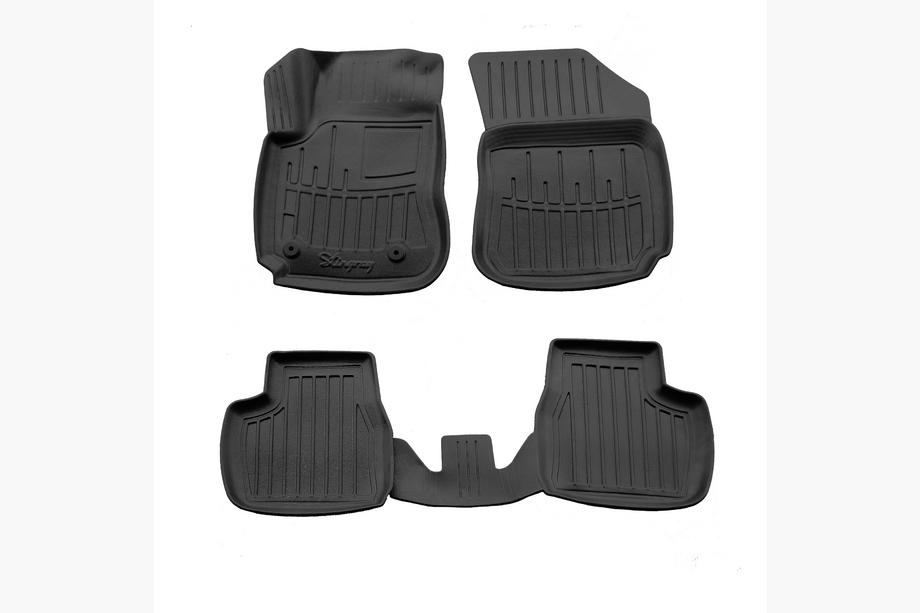 Citroen Cactus 2014-2020 Tapis de sol en caoutchouc Stingray 3D (4 pcs) Image