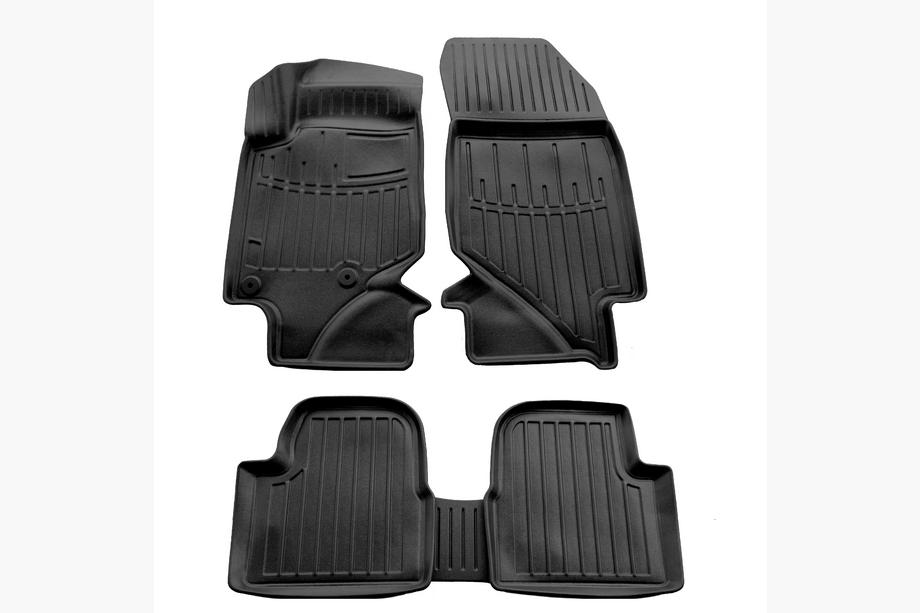 Citroen C4 2020- Tapis de sol caoutchouc Stingray 3D (5 pcs) Image