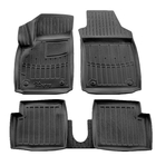 Fiat 500/500L 2013-2022 Tapis de Sol Caoutchouc Stingray 3D (Pour Fiat 500, Europe, 5 pcs) photo 1