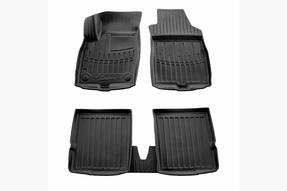 Fiat Panda 2003-2011 Tapis de sol caoutchouc Stingray 3D (5 pcs) Image