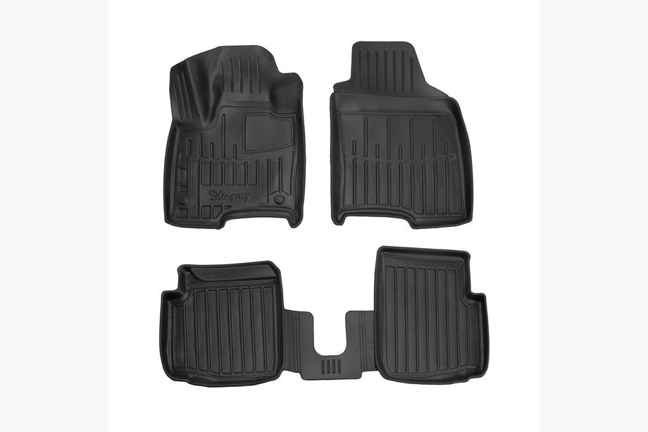Fiat Panda 2011-2023 Tapis de sol caoutchouc Stingray 3D (5 pcs) Image