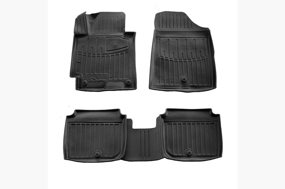 Hyundai Elantra (MD/UD) 2011-2015 Tapis de sol caoutchouc Stingray 3D (5 pcs) Image