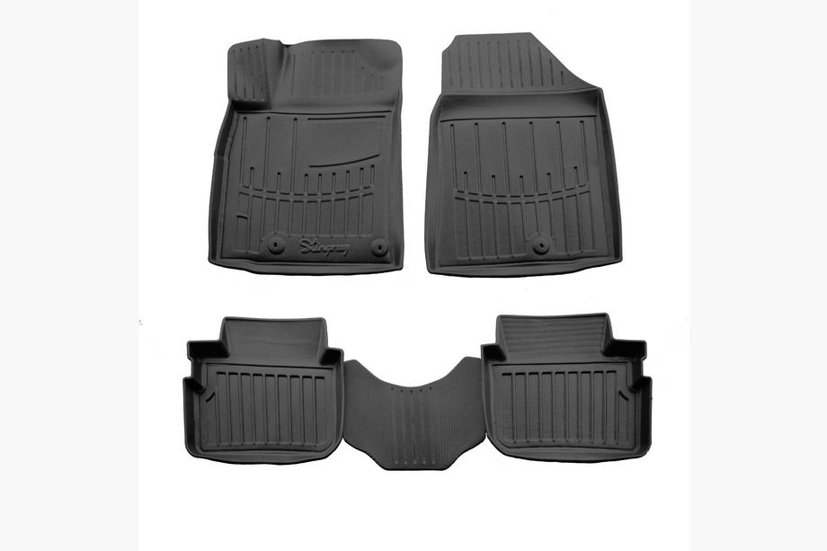 Hyundai Ioniq 2016-2022 Tapis de Sol Caoutchouc Stingray 3D (Electric, 5 pcs) Image