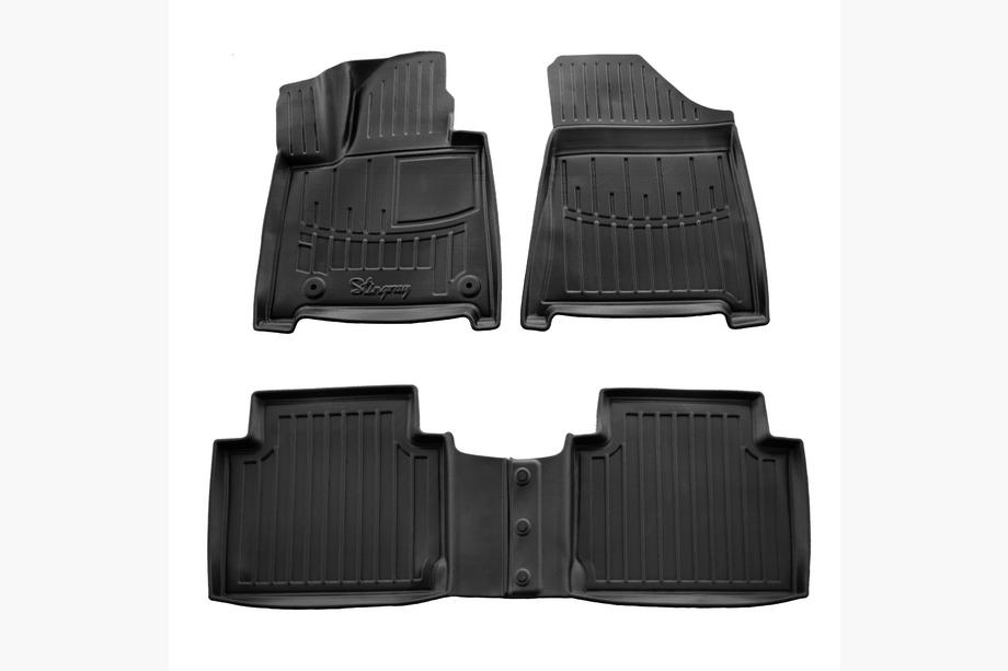 Hyundai Santa Fe 5 2023- Tapis de sol en caoutchouc Stingray 3D (4 pcs) Image