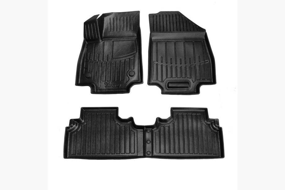 Kia EV3 Tapis de sol en caoutchouc Stingray 3D (4 pcs) Image