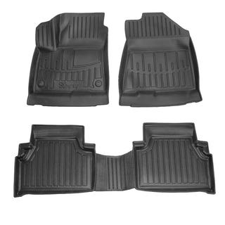 Tapis de Sol Caoutchouc Stingray 3D (Pour EV, 5 pcs) Kia Soul III 2019-
