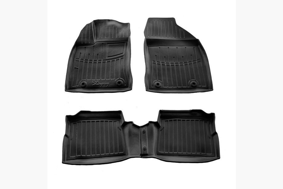 Lexus CT200H 2011-2022 Tapis de sol en caoutchouc Stingray 3D (4 pcs) Image