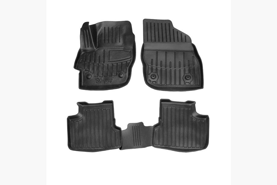 Mazda 3 2009-2013 Tapis de Sol Caoutchouc Stingray 3D (Europe, 4 pcs) Image
