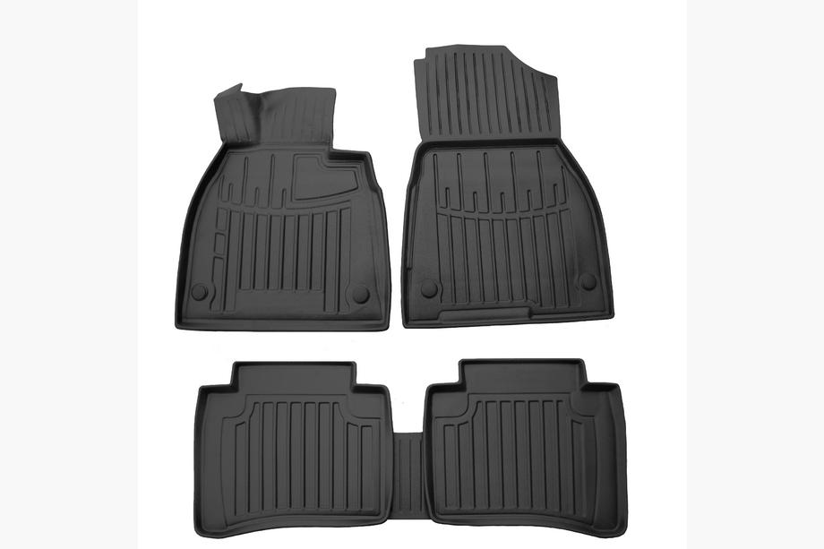 Mercedes EQS 2021- Tapis de sol caoutchouc Stingray 3D (5 pcs) Image