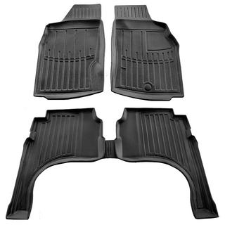 Tapis de sol caoutchouc Stingray 3D Conduite à droite, set de 5 Mitsubishi L200 1996-2006