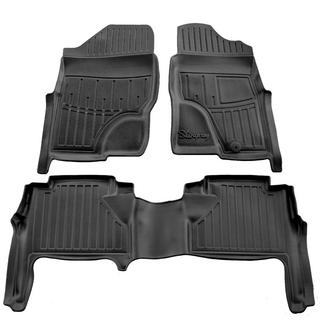 Tapis de sol caoutchouc Stingray 3D Conduite à droite (Lot de 3)