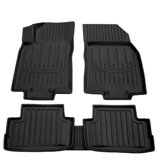 Tapis de Sol Caoutchouc Stingray 3D (Pour Rogue Sport, 5 pcs) Nissan Qashqai 2014-2021