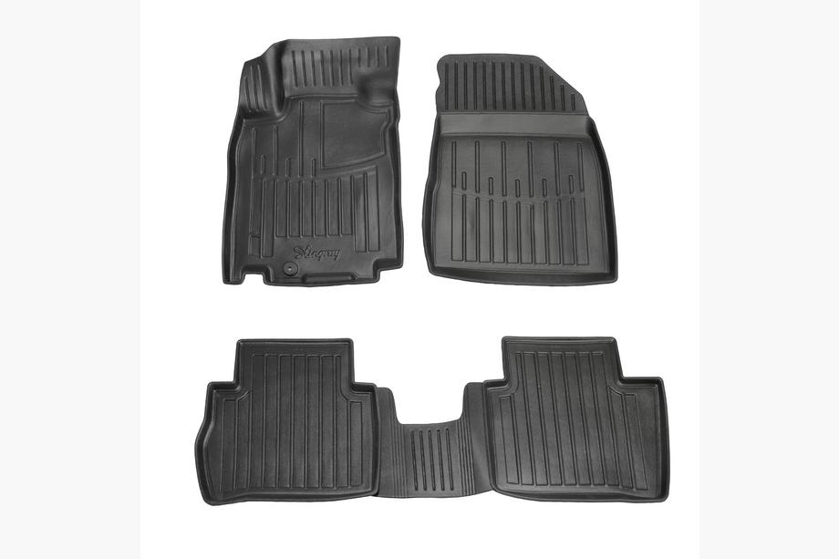 Nissan Tiida 2004-2011 Tapis de sol en caoutchouc Stingray 3D (4 pcs) Image
