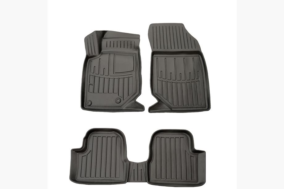 DS 3 Crossback 2018- Tapis de sol caoutchouc Stingray 3D (5 pcs) Image