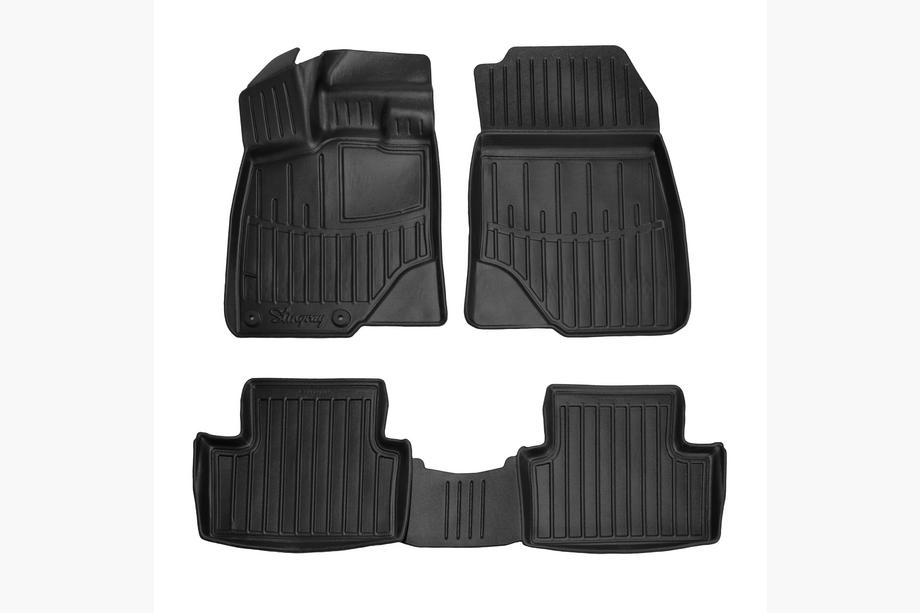 Peugeot 3008 2024- Tapis de sol caoutchouc Stingray 3D (5 pcs) Image