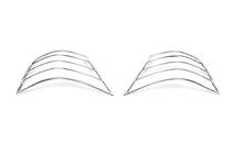 Volkswagen Golf 4 1997-2006 Couvre-feux Arriere Chromes (2 pcs, plastique) photo 3