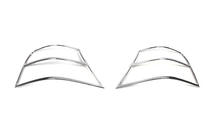 Volkswagen Golf 4 1997-2006 Couvre-feux Arriere Chromes (2 pcs, plastique) photo 1