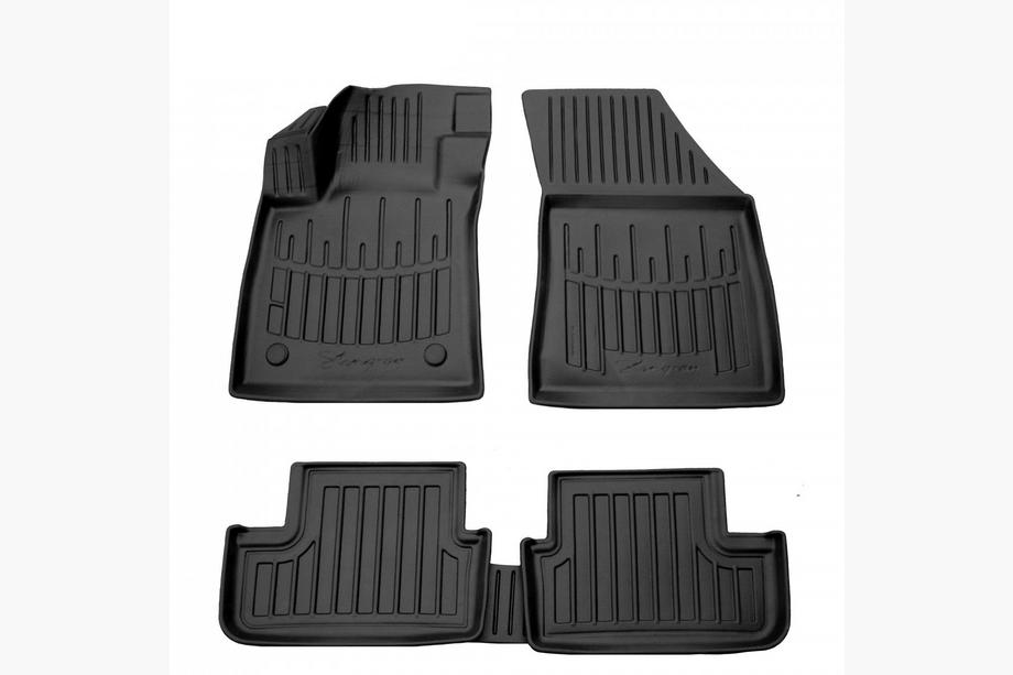 Renault Megane IV 2016-2025 Tapis de sol caoutchouc Stingray 3D (HB, 5 pcs) Image