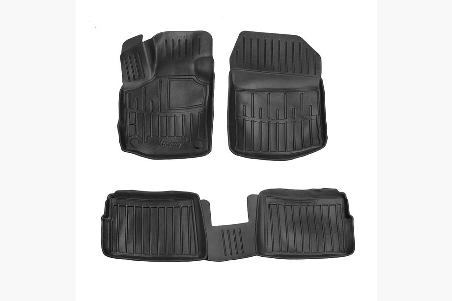 Renault Twingo 2007-2014 Tapis de sol caoutchouc Stingray 3D (5 pcs) Image