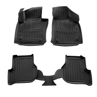 Tapis de sol en caoutchouc Stingray 3D (4 pcs) Seat Leon 2005-2012